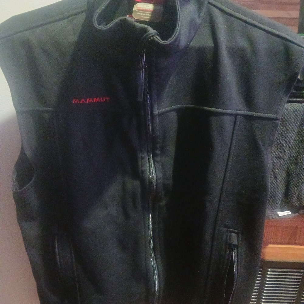 mammut womens xl windstopper vest